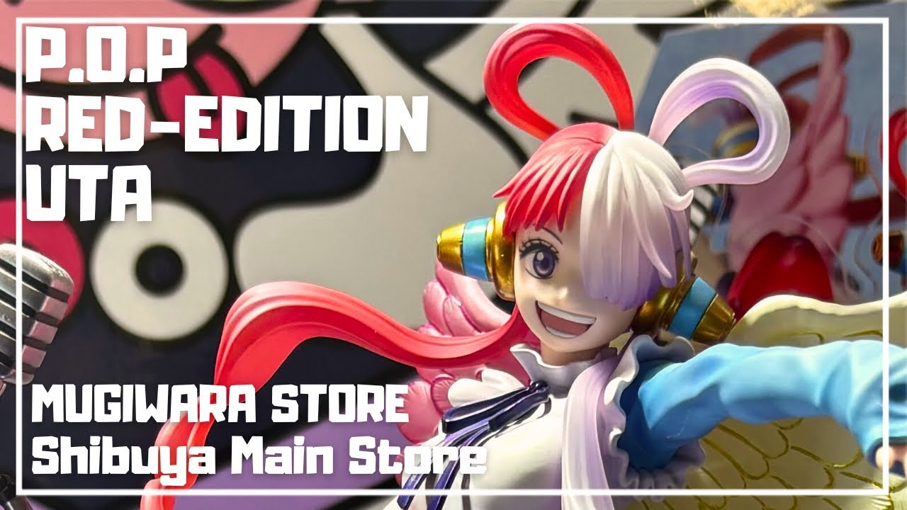 P.O.P】Uta advance exhibition! RED-EDITION ONE PIECE figure FILM