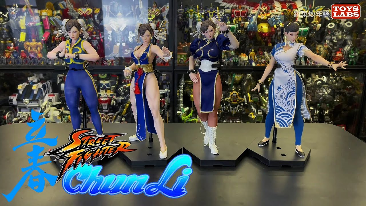 Play Toy & Star Man Street Fighter 1/6 Chun Li MS011/MS-008B/P023