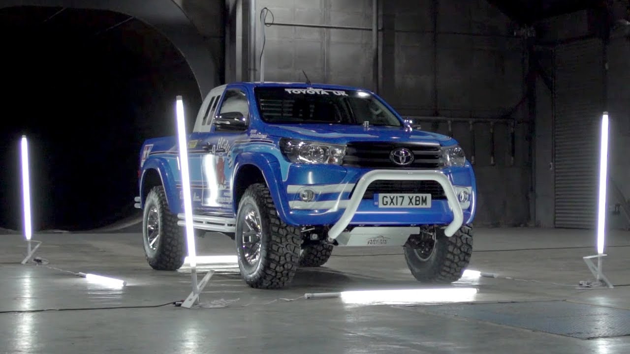 Toyota Hilux Bruiser - Tamiya Inspired One-Off - YouTube