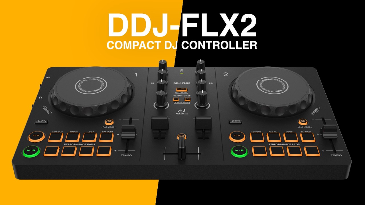 DDJ-FLX2 Compact DJ Controller - Overview - YouTube