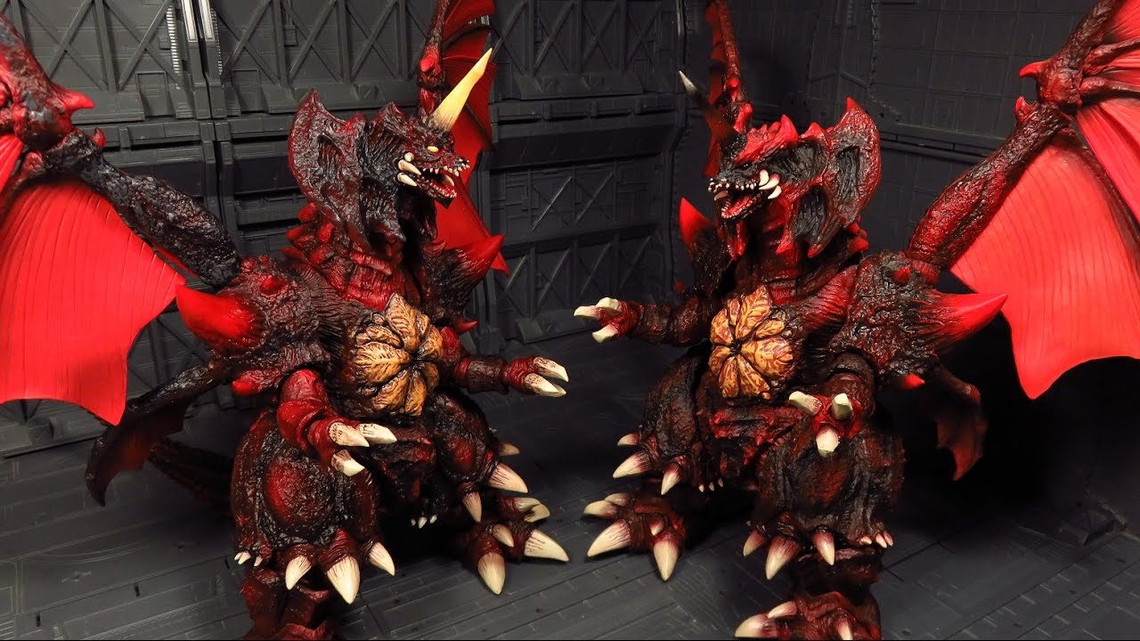 SH MonsterArts Destroyah Special Color Ver Review - YouTube