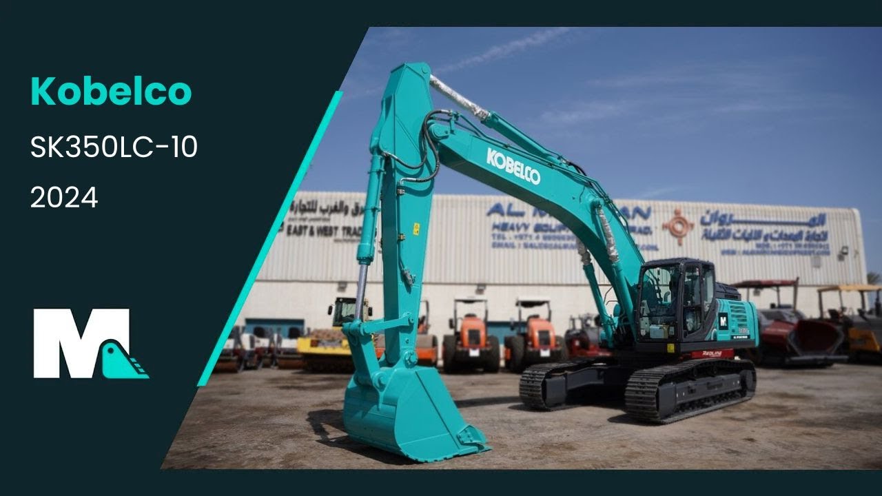 New Kobelco SK350LC-10 Track Excavator for Sale | Al Marwan