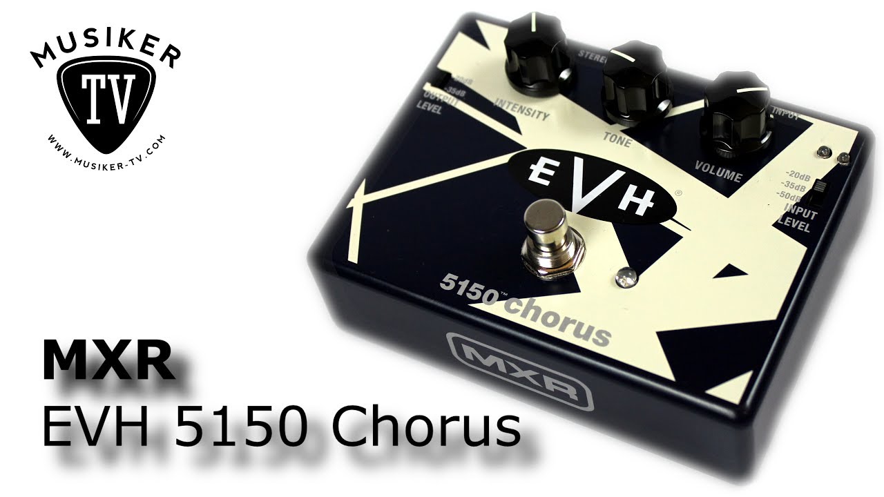 MXR EVH 5150 Chorus - Review - YouTube