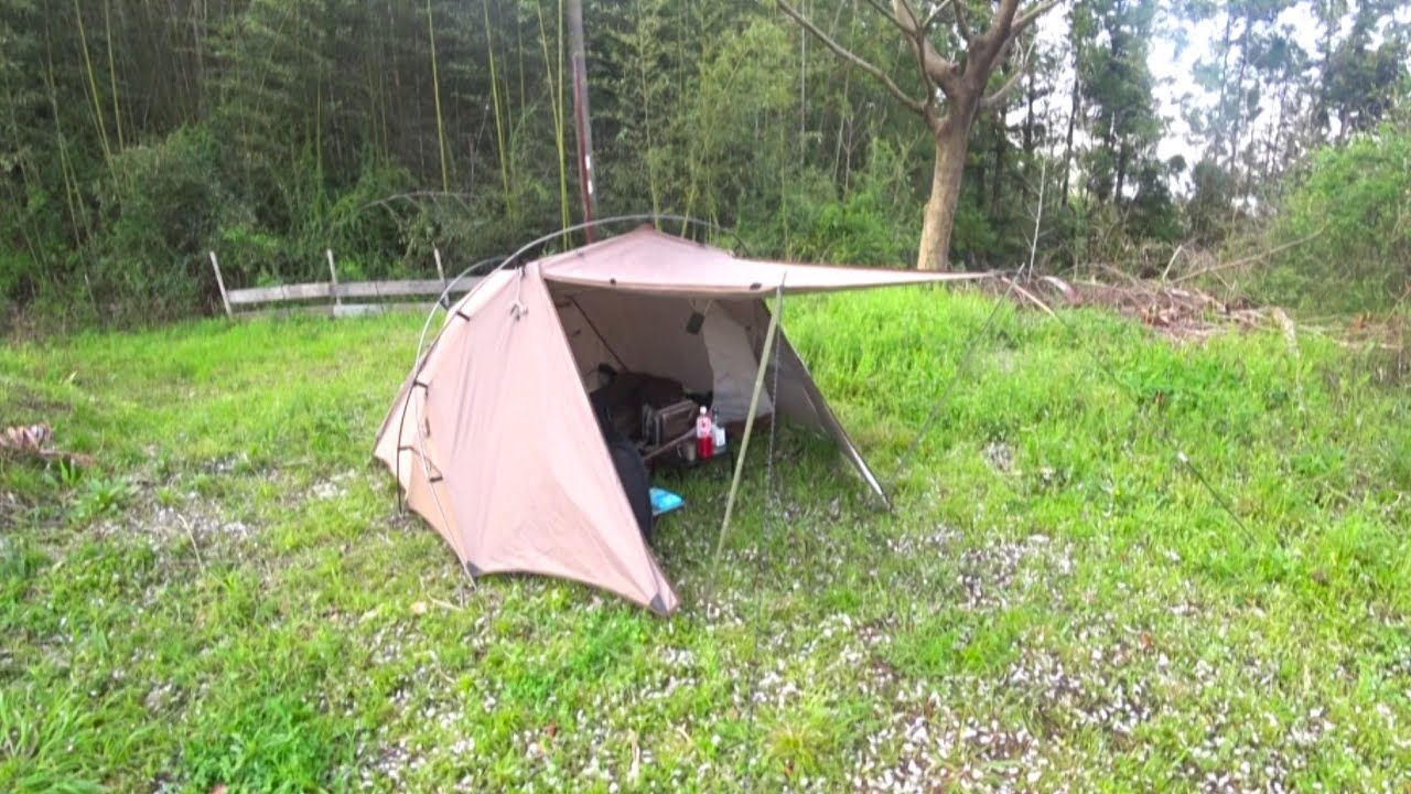 naturehikeのHillock6でお花見ソロキャンプ - YouTube