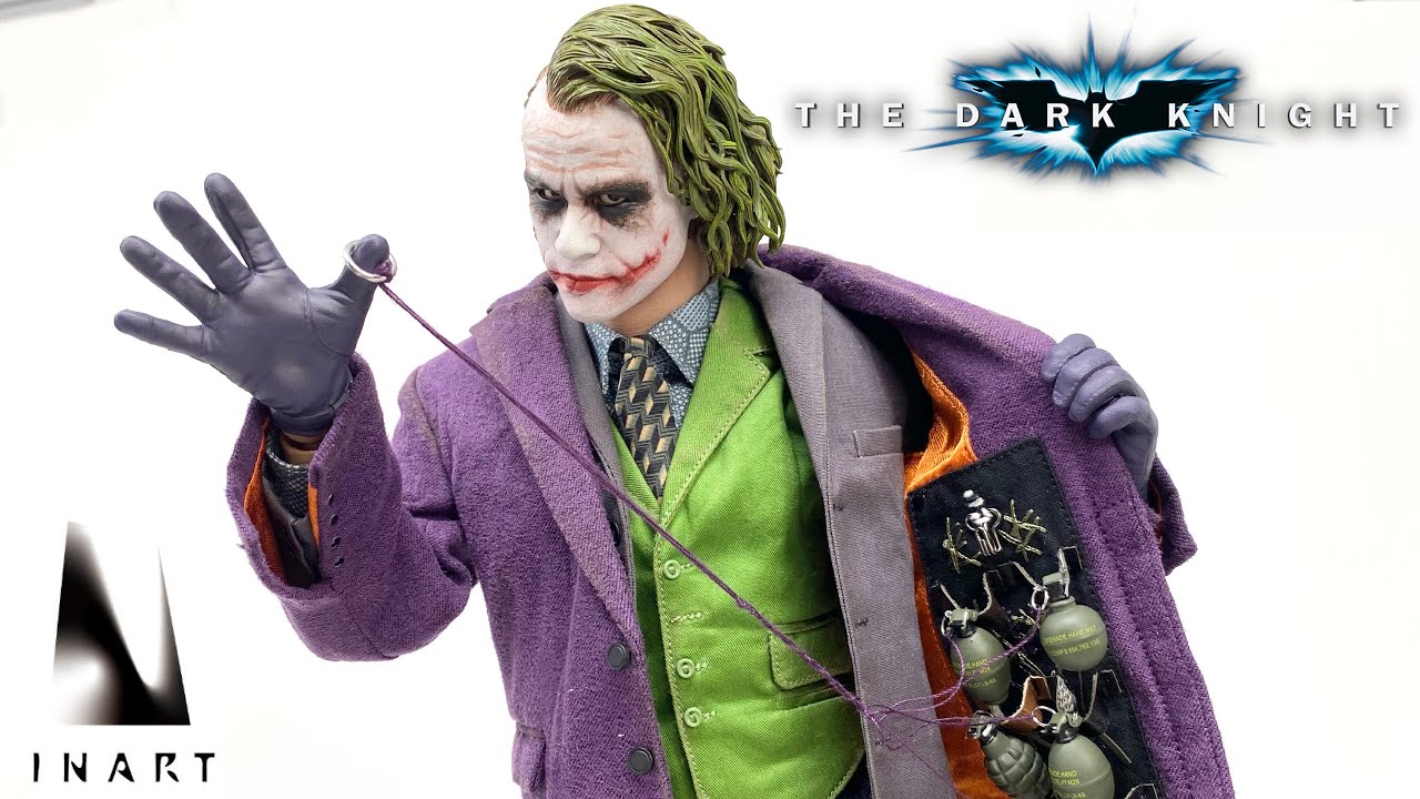 INART The Dark Knight 1/6 Scale JOKER Collectible Figure Unboxing