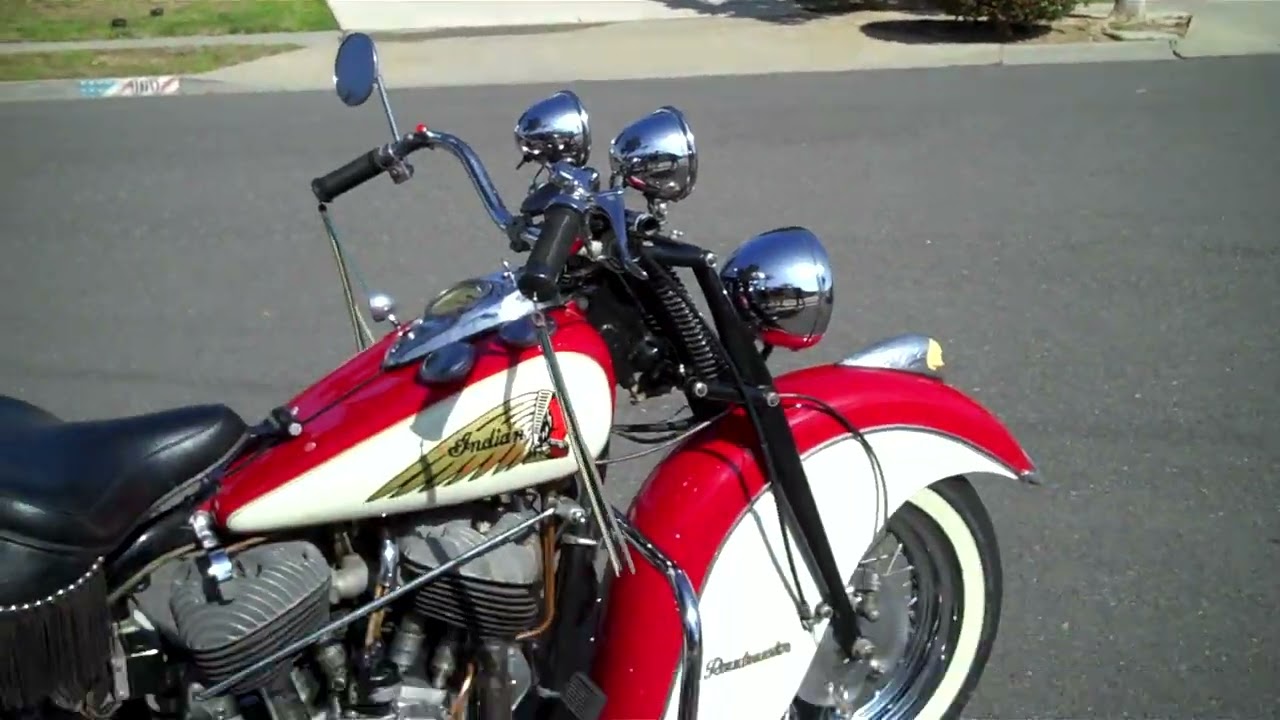 1947 Indian Chief - YouTube