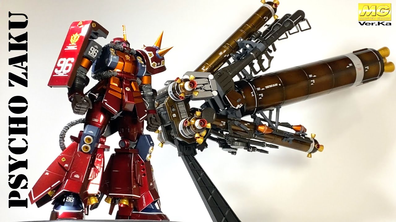 Gunpla / Fully painted / MG / Candy paint / Psycho Zaku Ver.ka