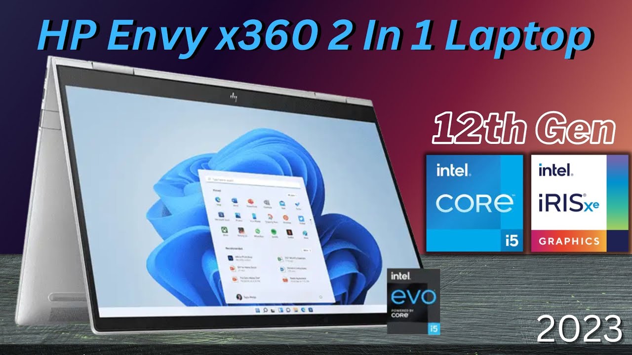 Hp Envy x360 13-bf0085TU 2 In 1 Laptop 2023 | 12th Gen i5-1230U +