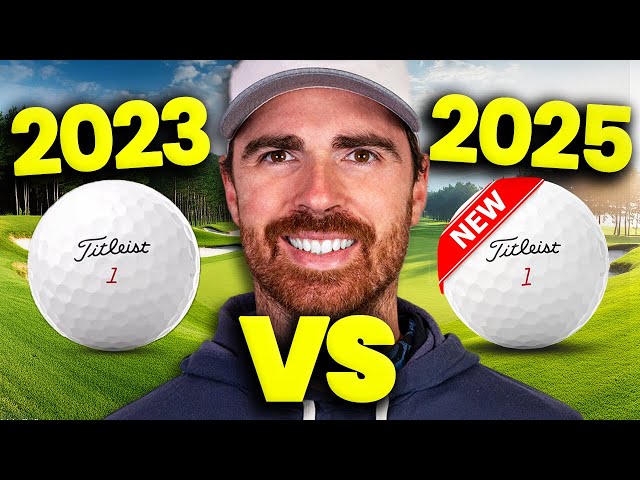 2025 Titleist Pro V1 and Pro V1x | 2023 vs 2025 - YouTube