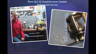 Penn GLS 45 Graphite Lever Senator Fishing reel service and Boca
