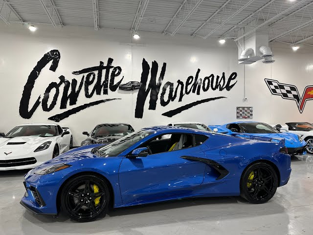 2023 Chevrolet Corvette Elkhart Lake Blue Metallic Coupe Z51 - YouTube