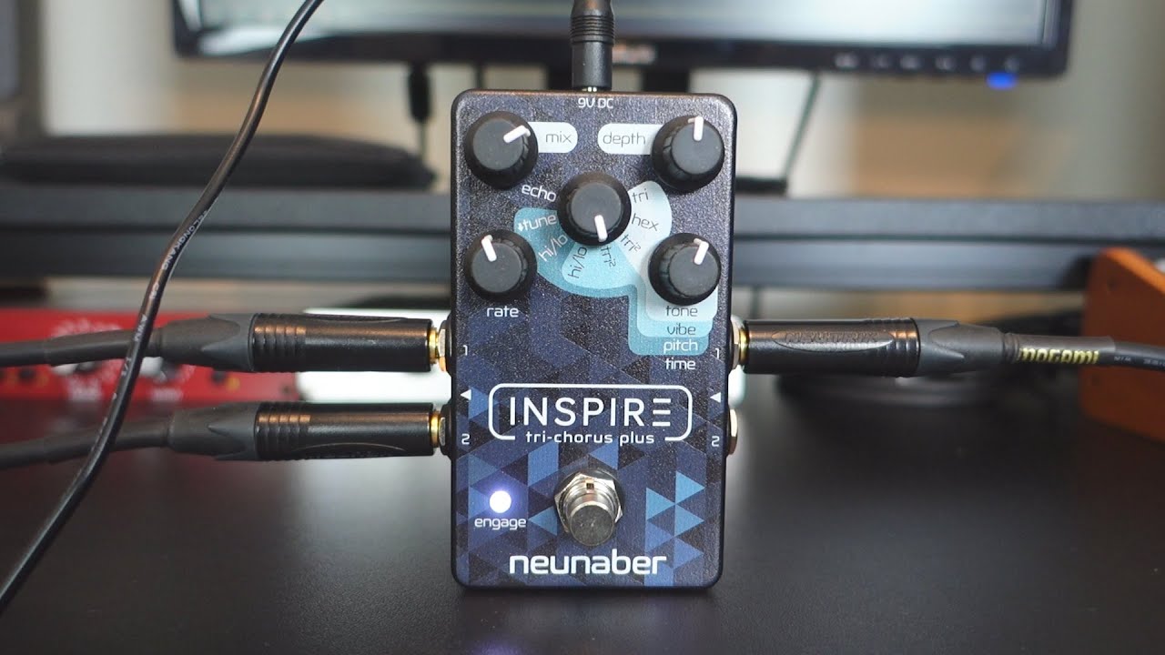 Neunaber Inspire Tri Chorus + Demo - 10 Modulated Sound Clips
