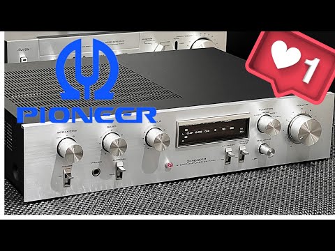 pioneer SA-7700】デザイン秀逸なヴィンテージプリメインアンプ 【1978