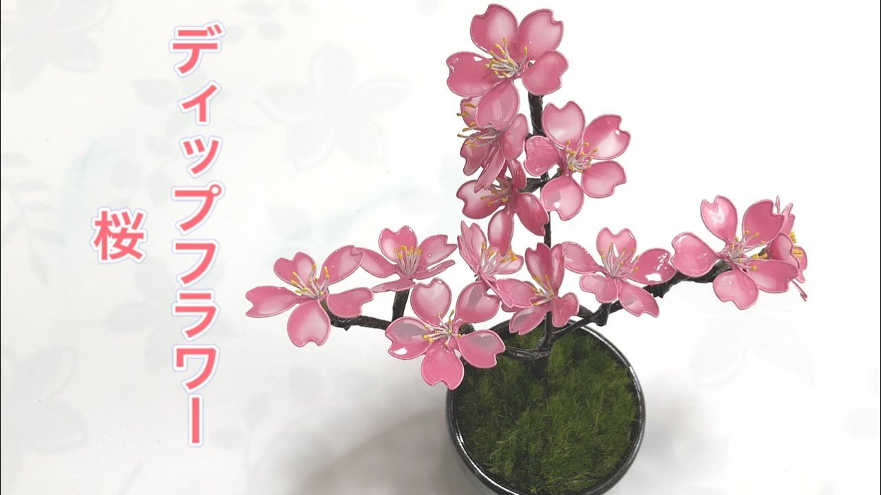 260 I tried making a #dipflower cherry blossom. #dipart