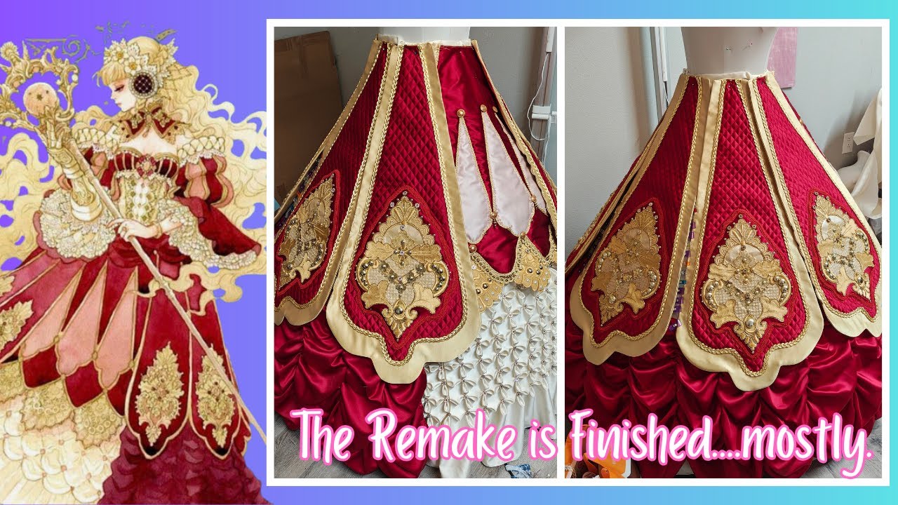 The Process of Remaking This Complicated Skirt - YouTube