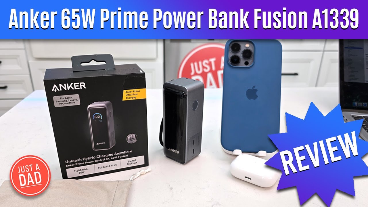 Anker Prime 65W Power Bank Fusion A1339 REVIEW - YouTube