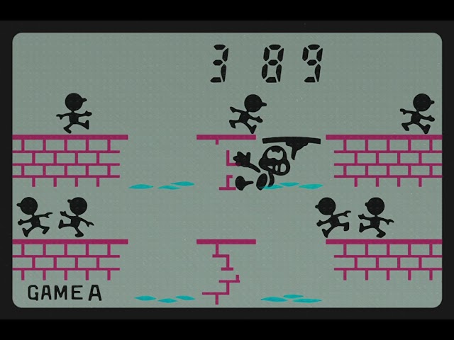 Game & Watch: Manhole (Gold) (1981 Nintendo) - YouTube