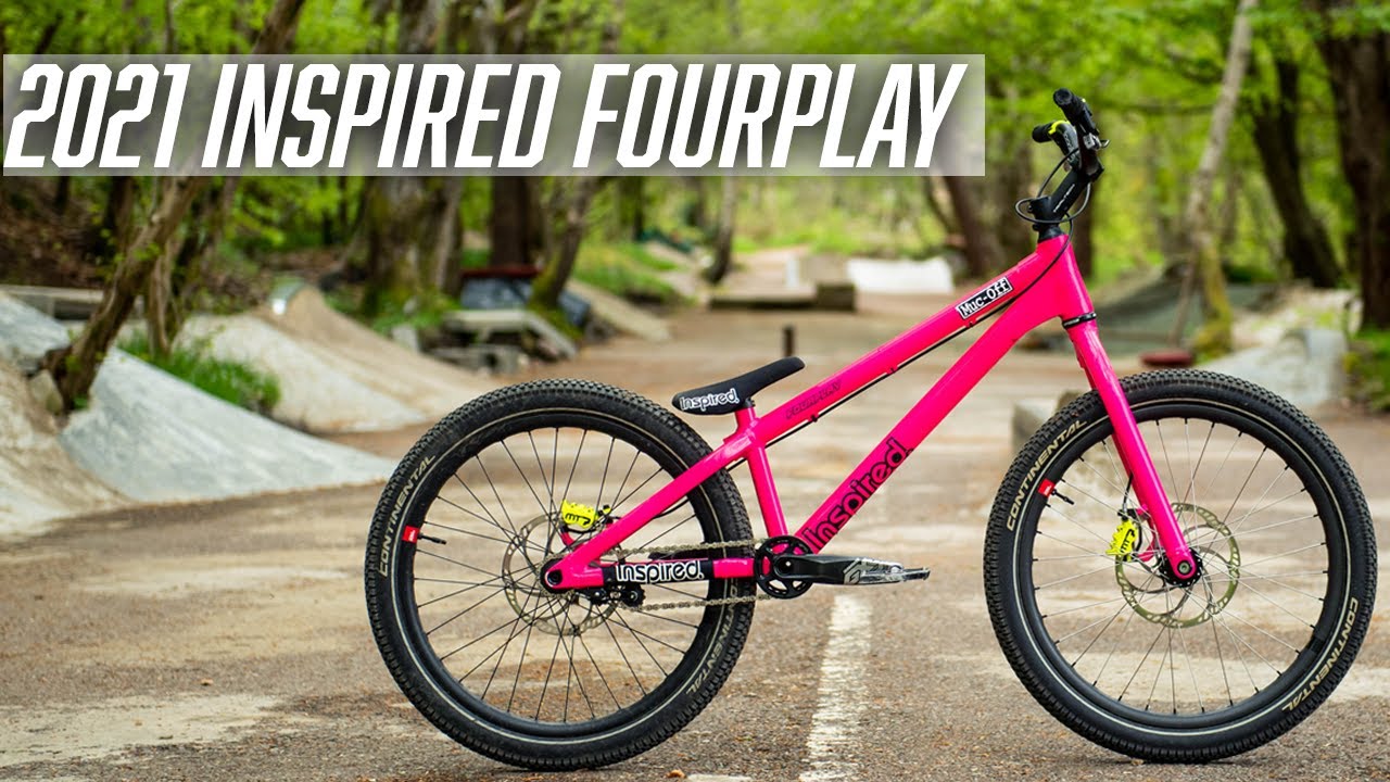 BIKE CHECK - My 2021 Inspired Fourplay Team in Neon Pink! - YouTube