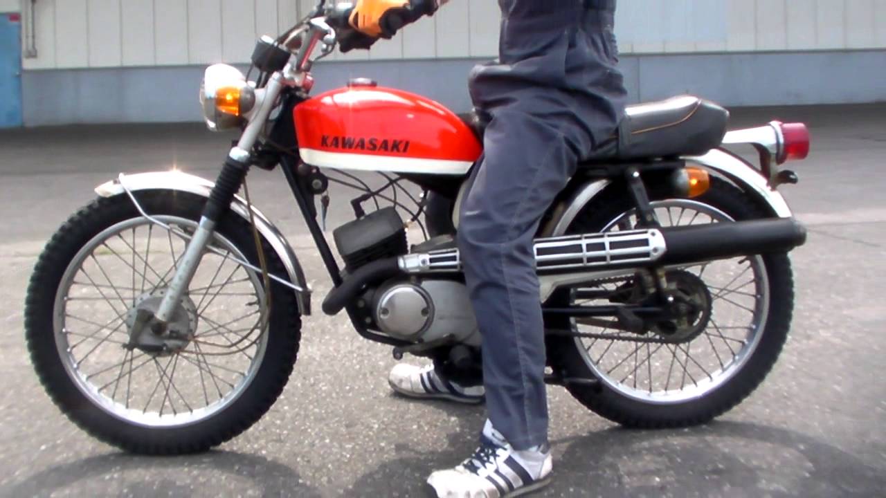 KAWASAKI 90SSS Scrambler 1505080480 t - YouTube