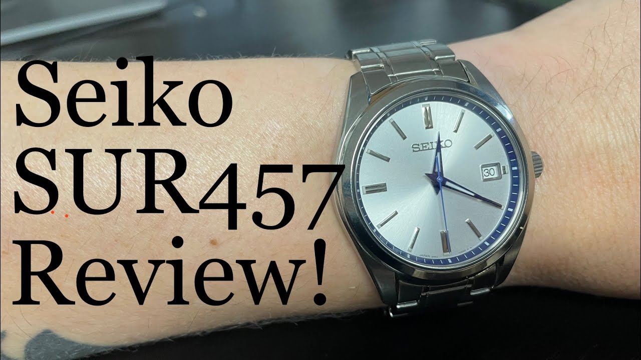 Seiko SUR457 Review! 140th anniversary edition! - YouTube