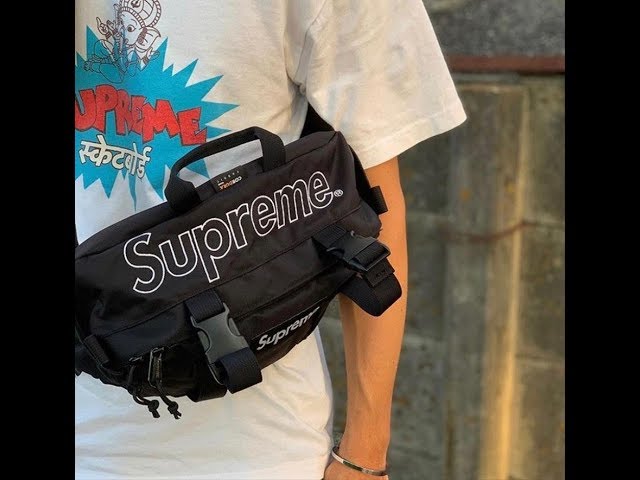 Supreme Breaks The Mold - Cordura Supreme Waist Bag FW19 - YouTube