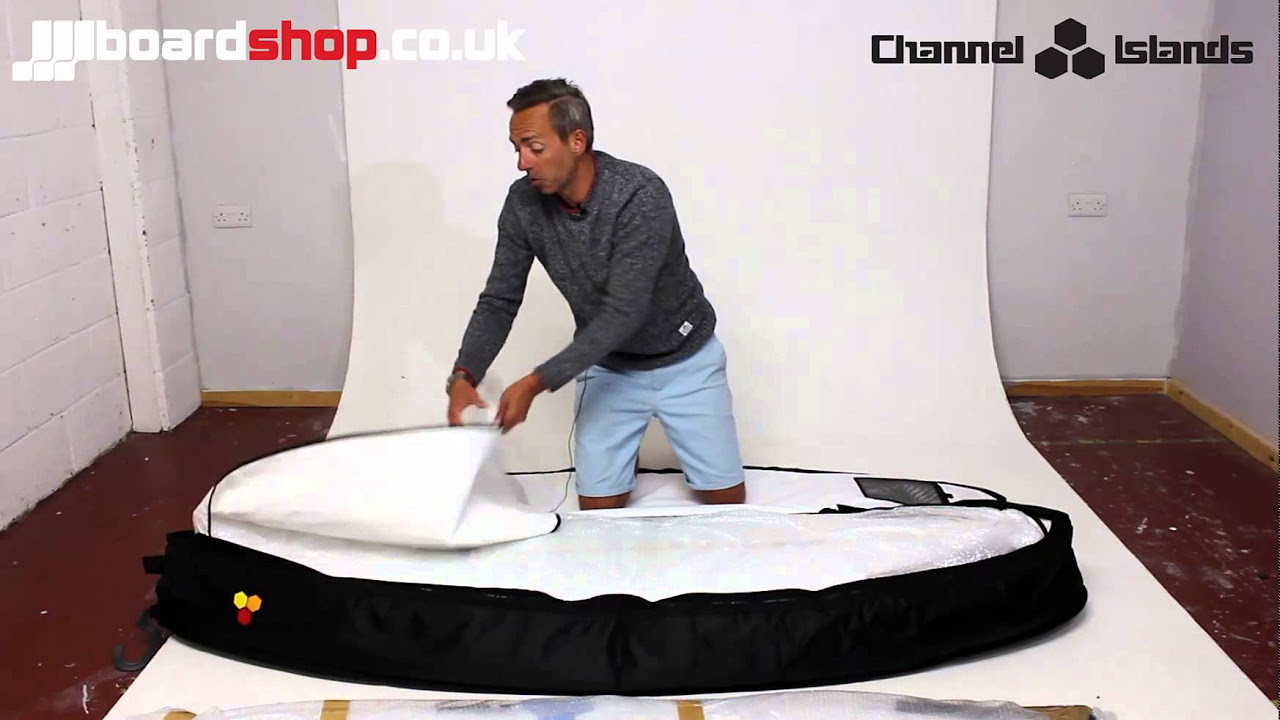 Channel Islands CX3 Surfboard Boardbag - YouTube