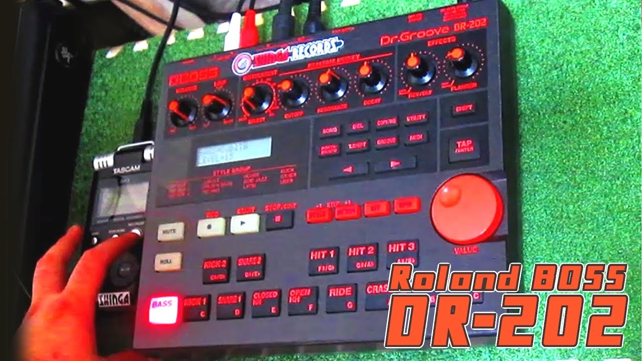 Roland DR-202 で遊んでみた！！ - YouTube
