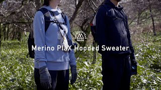 Merino PlaX Hooded Sweater | RIDGE MOUNTAIN GEAR