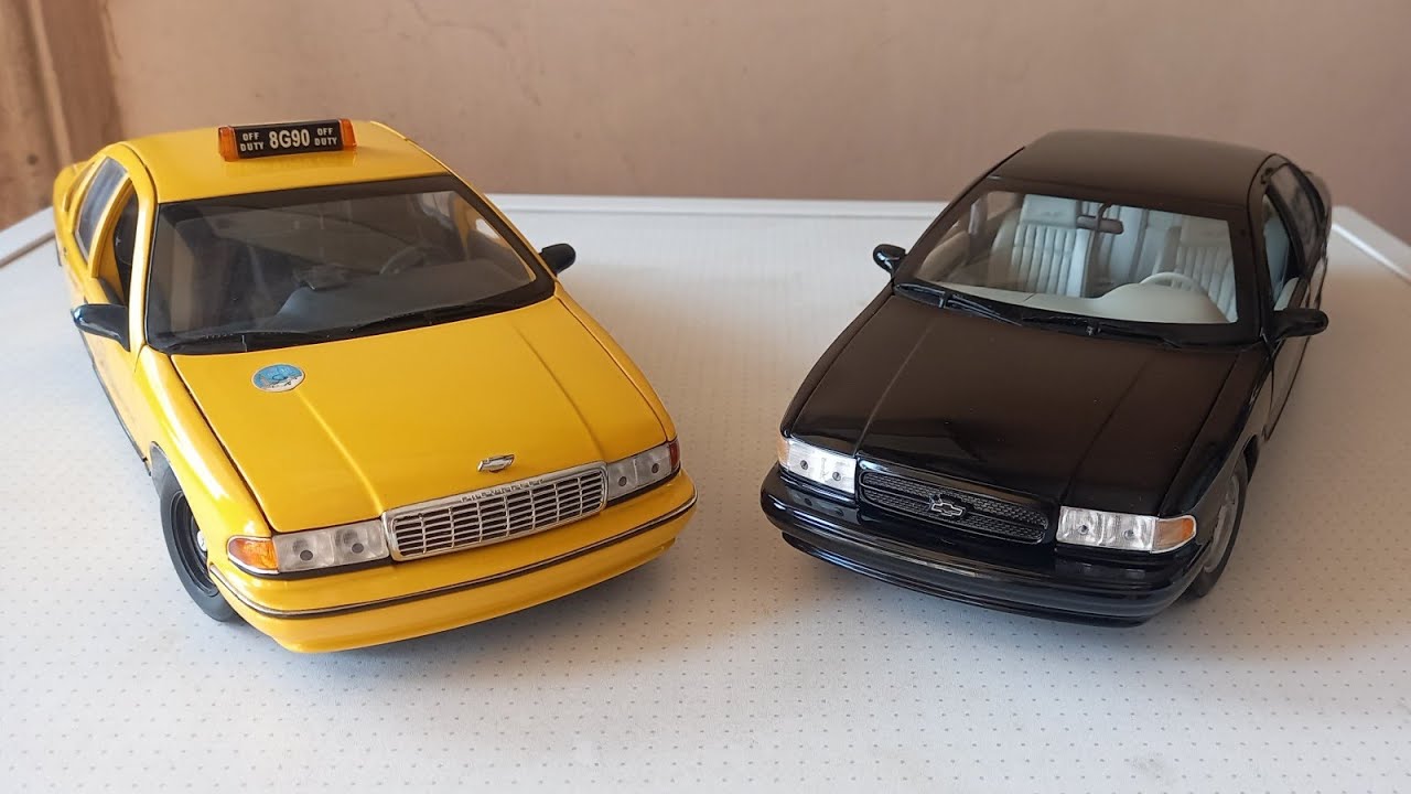 Chevrolet Caprice Fourth Generation in NYC Taxi in 1:18 scale by