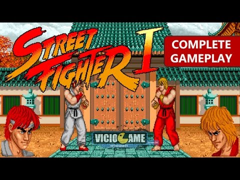 Street Fighter 1 (1987) - Complete Gameplay - YouTube