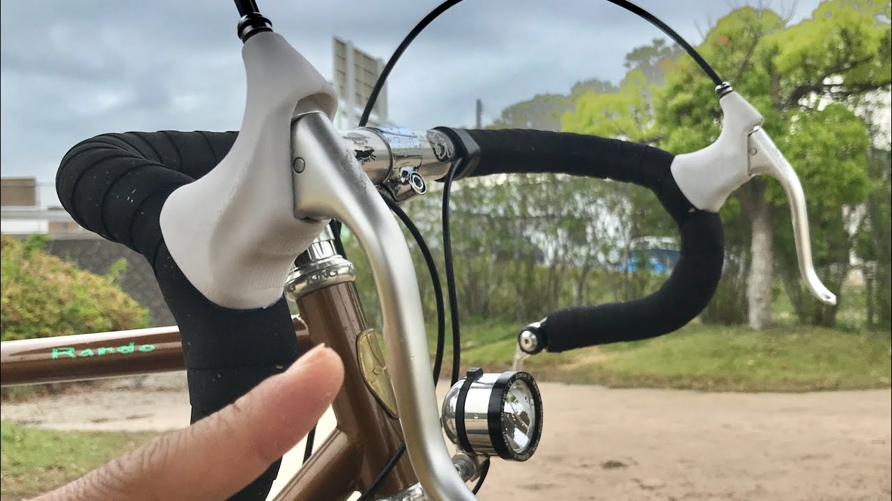 名品！グランコンペブレーキレバーを使って気付いた事 - YouTube