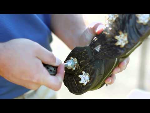 How to Replace an Adidas Golf Shoe Spike - YouTube
