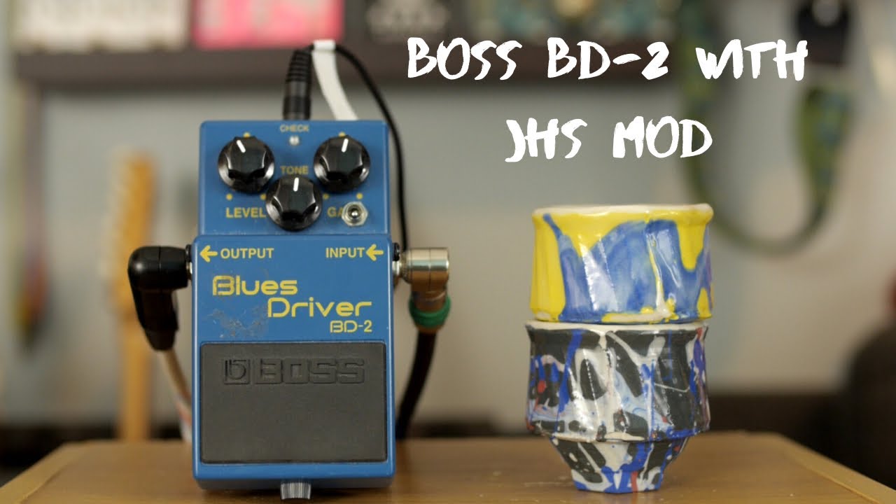 Boss BD-2 Blues Driver with JHS 