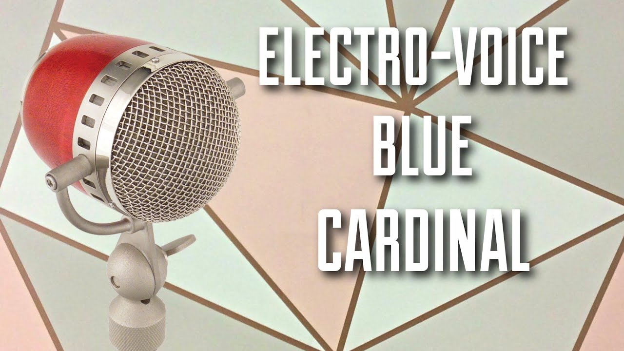 Electro-Voice Blue Cardinal Condenser Microphone Test / Review