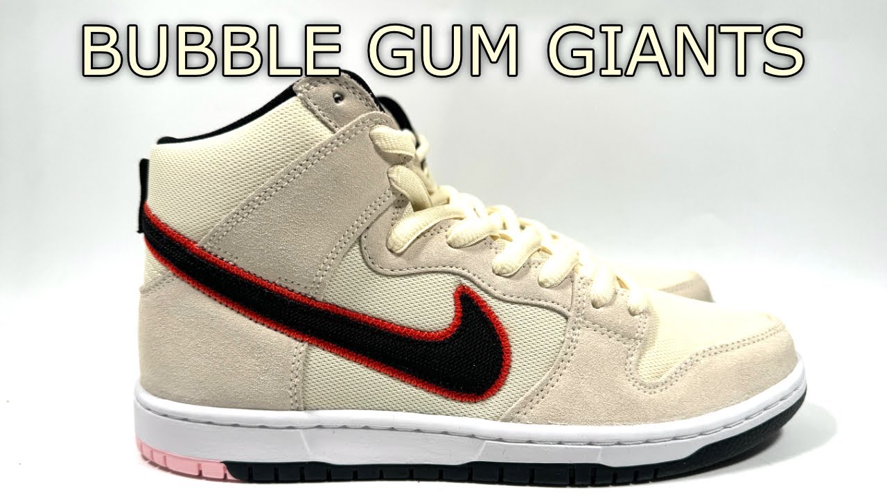 2022 Nike SB Dunk High San Franscisco Giants Review - Bubblegum