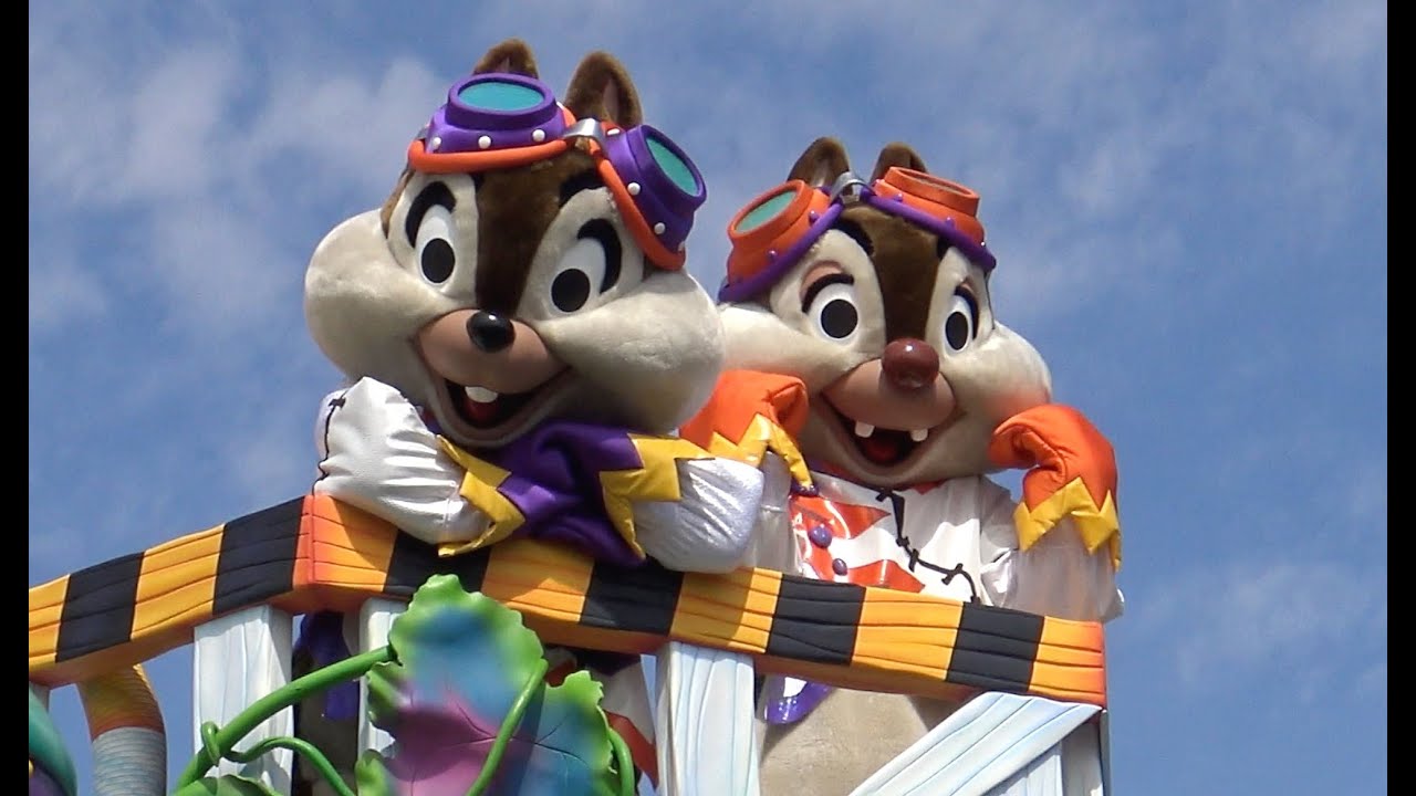 値下☆昔の☆TDR☆ チップとデール ハロウィン フィギュア ディズニー