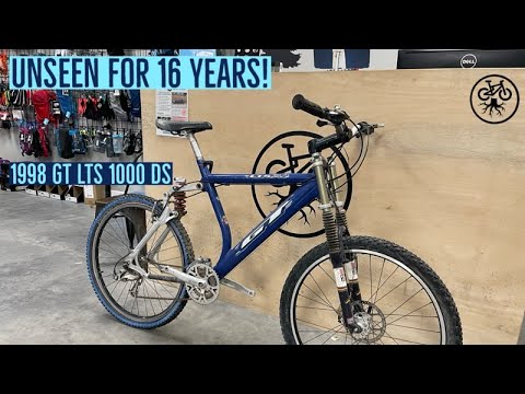 Reunited with my 1998 vintage GT LTS 1000 DS mountain bike from