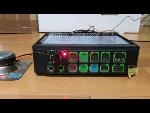 PATLITE SAP-500BK-PV サイレンアンプ - YouTube