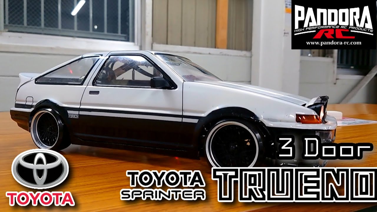 PANDORA RC: TOYOTA AE86 SPRINTER TRUENO 3 Door Promotion Video
