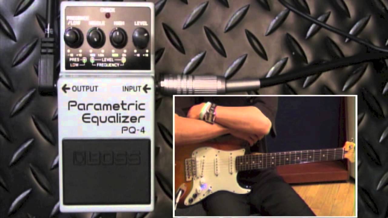 試奏動画】BOSS PQ-4 Parametric Equalizer 【BOSS COMPACT PEDAL