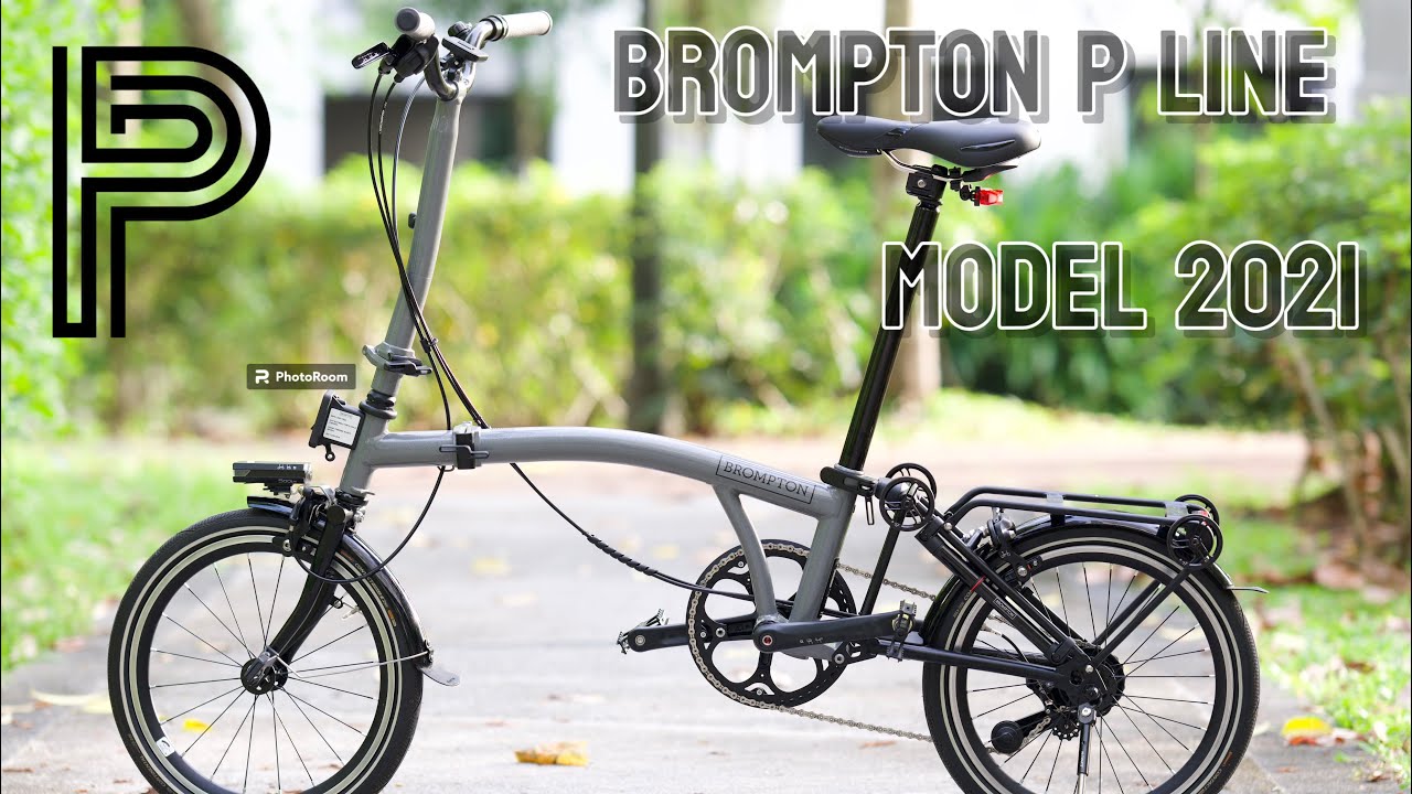Brompton Pline Storm Grey 2021 review - YouTube