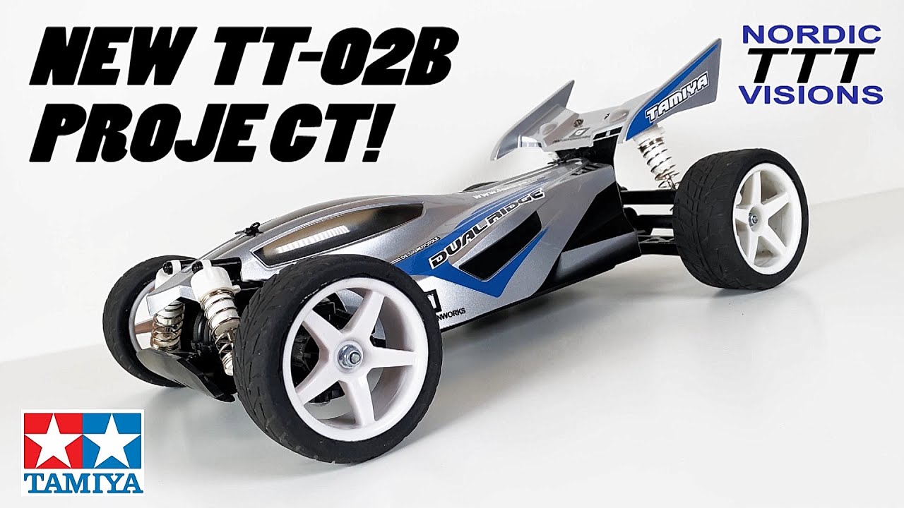 New Tamiya TT-02B Dual Ridge Speed Test RC Car Project! (Tamiya TT