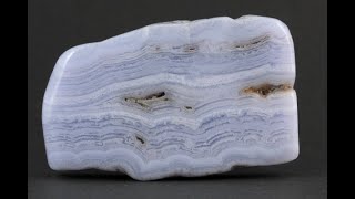 ブルーレースアゲート 原石 磨き 117g｜天然石 原石通販キラリ石