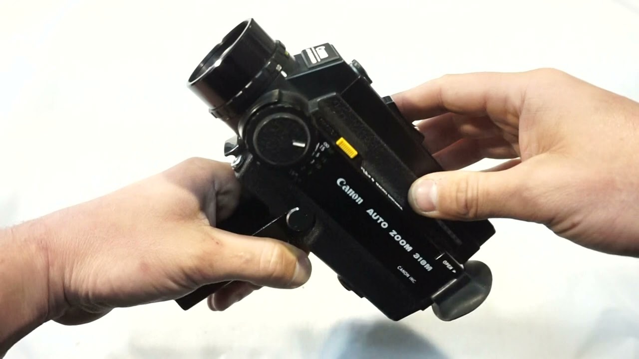 Canon 318 TESTED Super 8 camera test working 8mm film camera