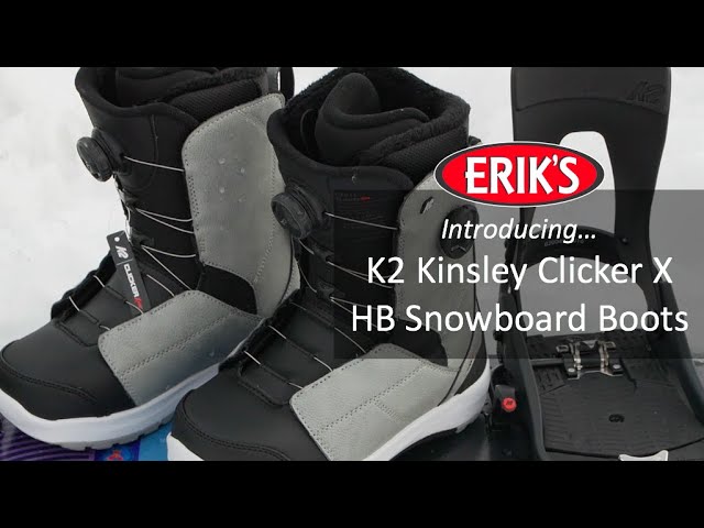 K2 Kinsley Clicker X HB Snowboard Boots / ERIK'S Bike Board Ski