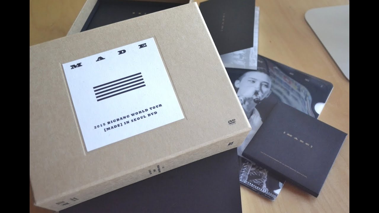 BIGBANG - MADE World Tour In SEOUL | UNBOXING - YouTube
