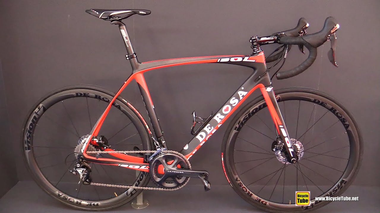 2016 De Rosa Idol Road Bike - Walkaround - 2015 Eurobike - YouTube
