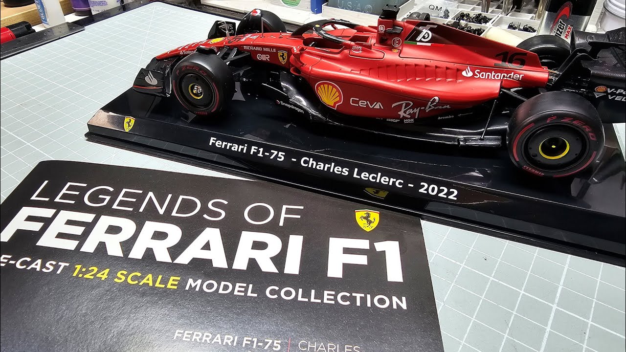Deagostini Collectibles Legends of Ferrari F1 1:24 Car Collection