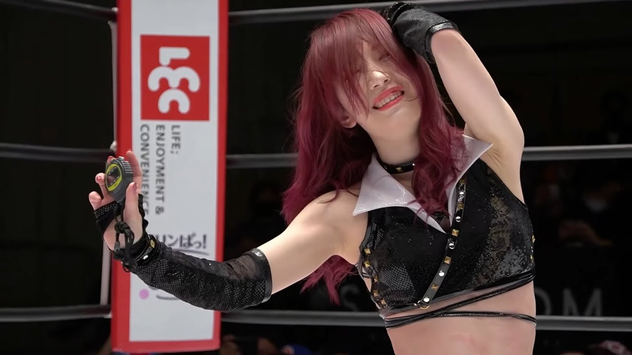 鹿島沙希が岩谷麻優から17秒で勝利！電光石火の起死回生で秒殺大金星