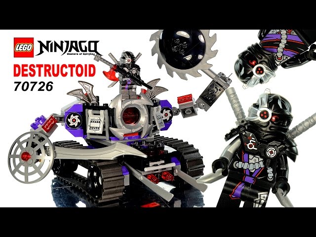 LEGO® Ninjago Rebooted Destructoid Mech 70726 Speed Build w/ Zane